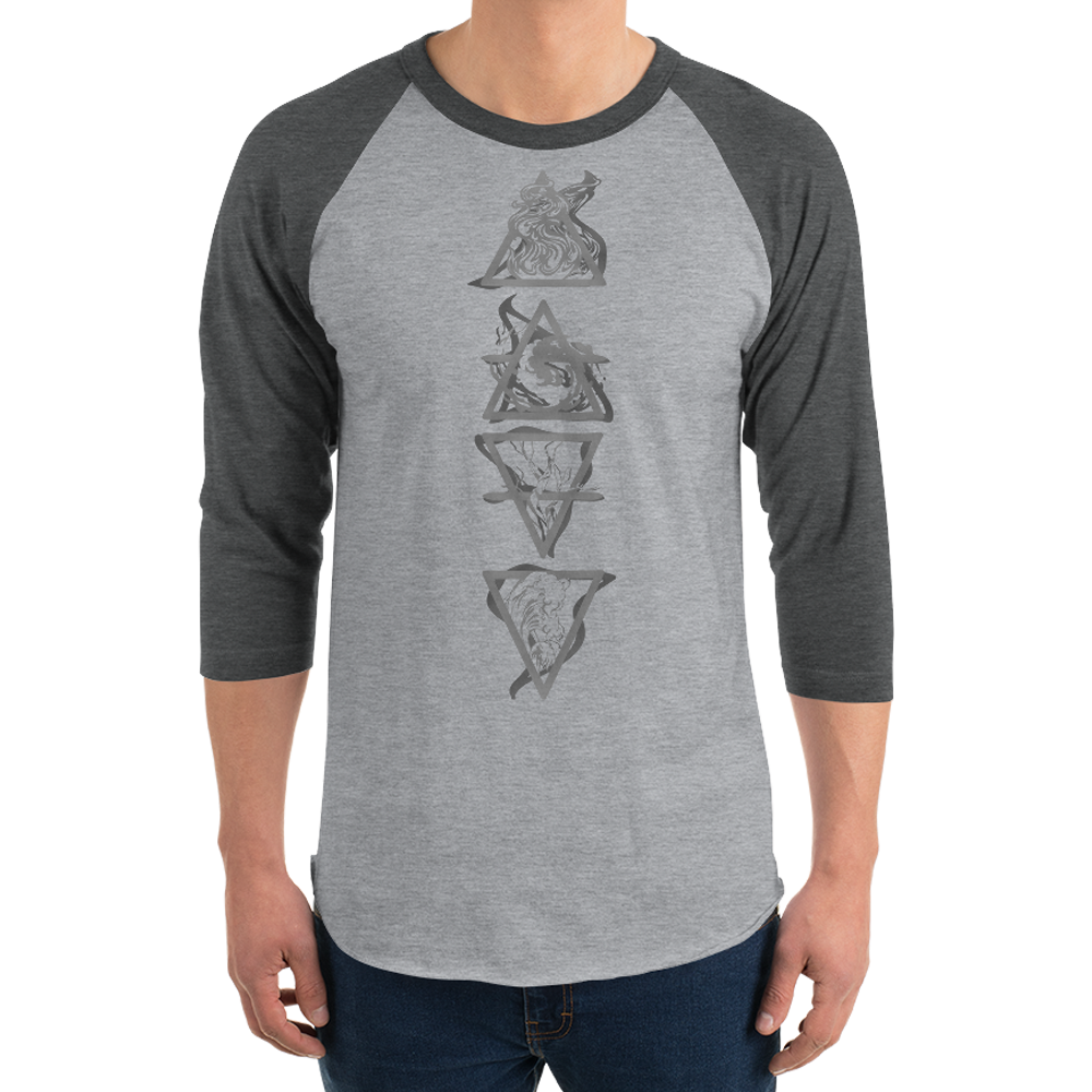 Elements 3/4 Sleeve Raglan