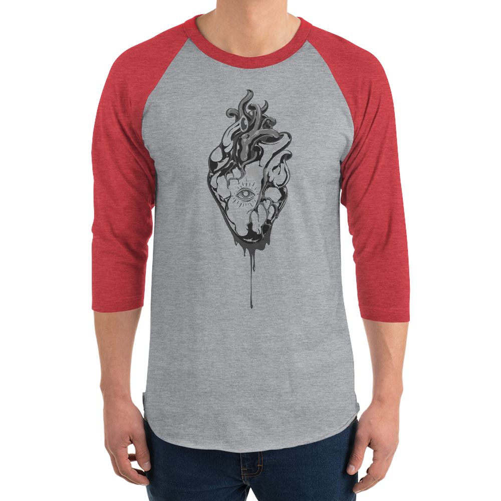 Oculi Cordis 3/4 Sleeve Raglan