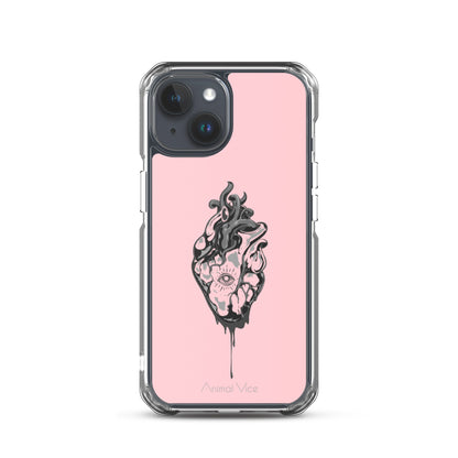 Oculi Cordis Pink iPhone Case