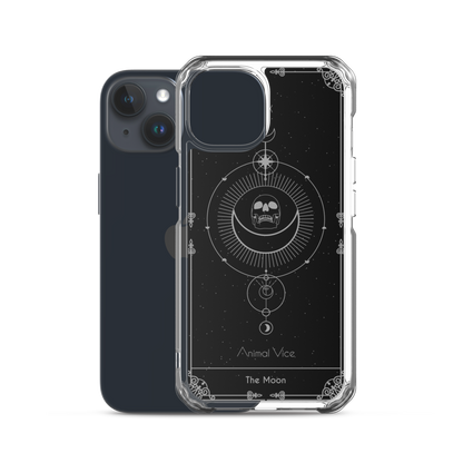 The Moon Black iPhone Case