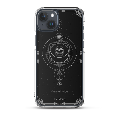 The Moon Black iPhone Case