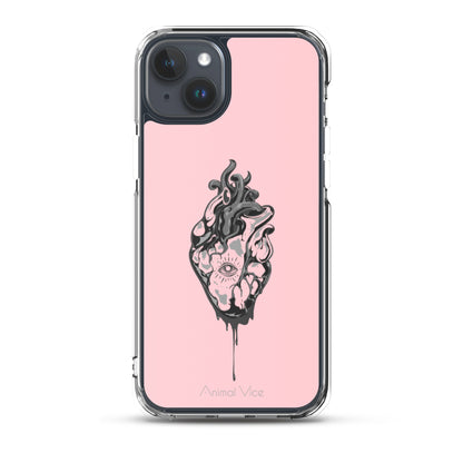 Oculi Cordis Pink iPhone Case