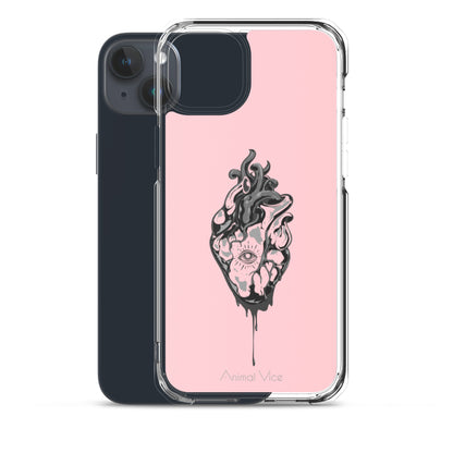 Oculi Cordis Pink iPhone Case