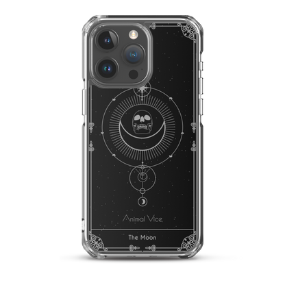 The Moon Black iPhone Case