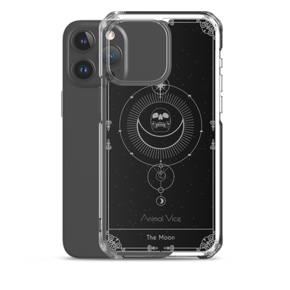 The Moon Black iPhone Case