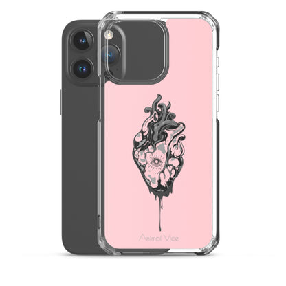 Oculi Cordis Pink iPhone Case