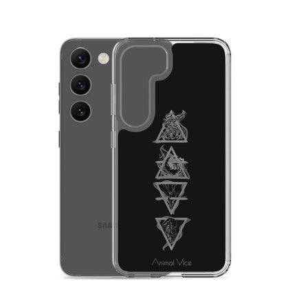 Elements Black Samsung Case