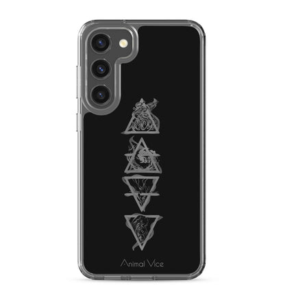 Elements Black Samsung Case