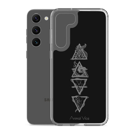 Elements Black Samsung Case