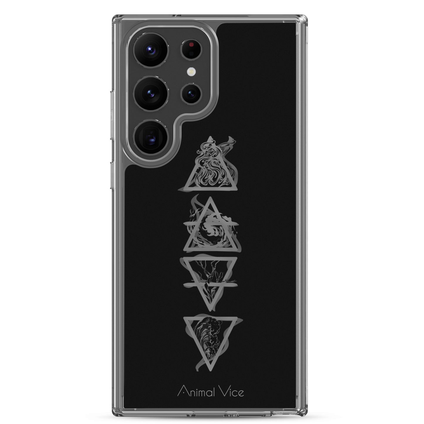 Elements Black Samsung Case