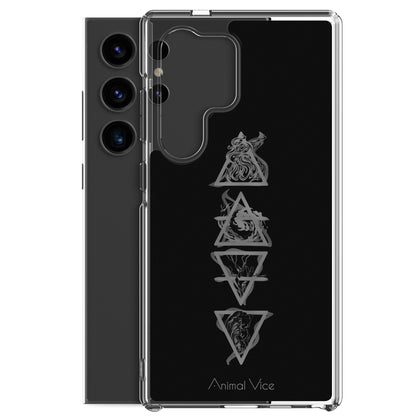 Elements Black Samsung Case