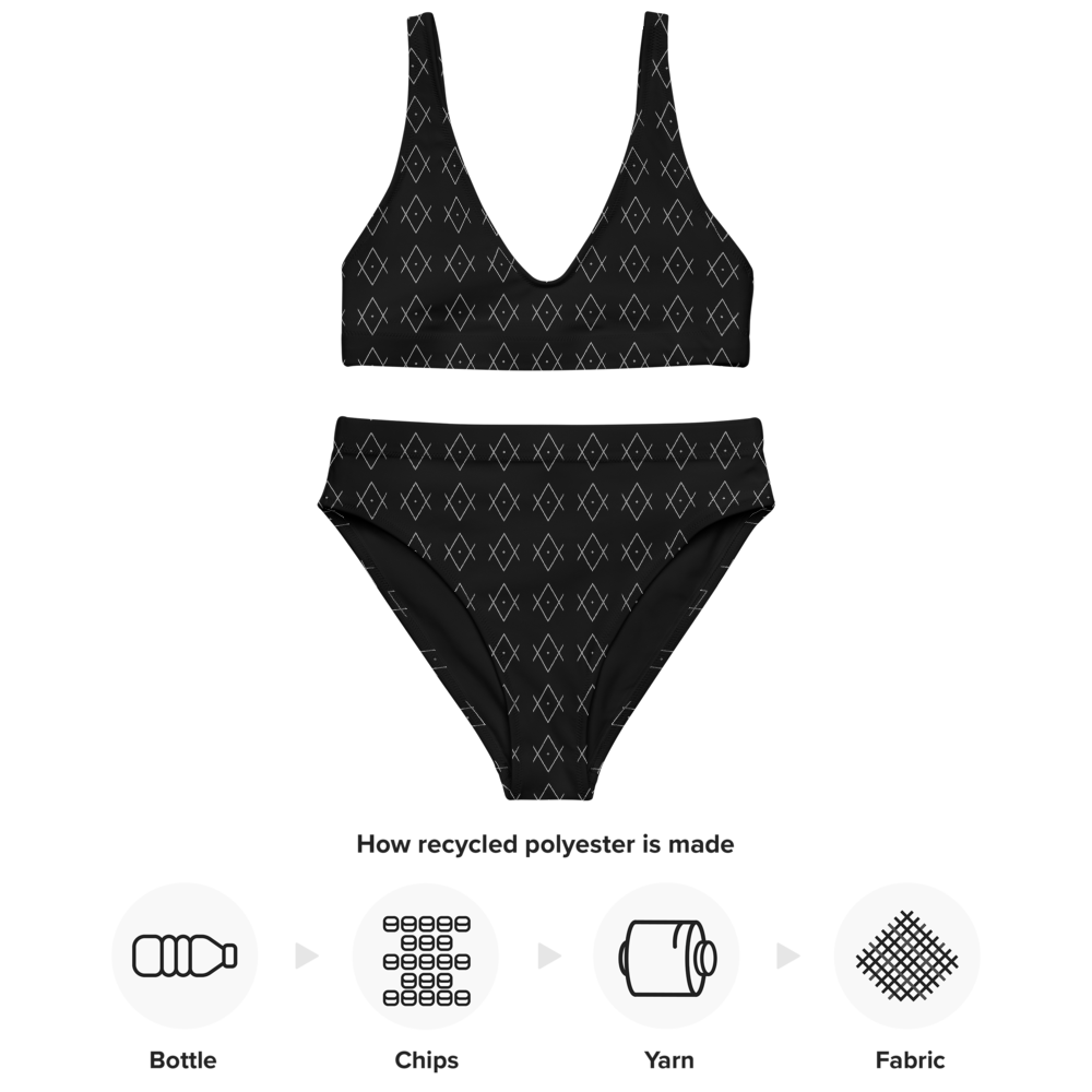 Bikini Reciclado AV talle alto