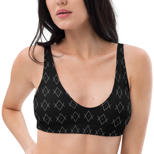 AV Recyled padded bikini top