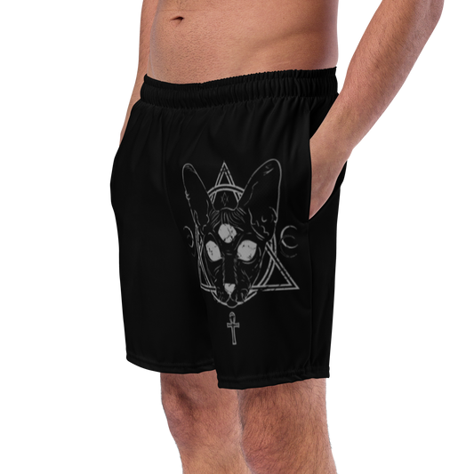 Diaboli Catus swim trunks