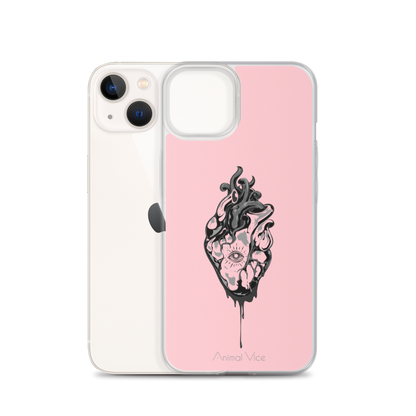 Oculi Cordis Pink iPhone Case
