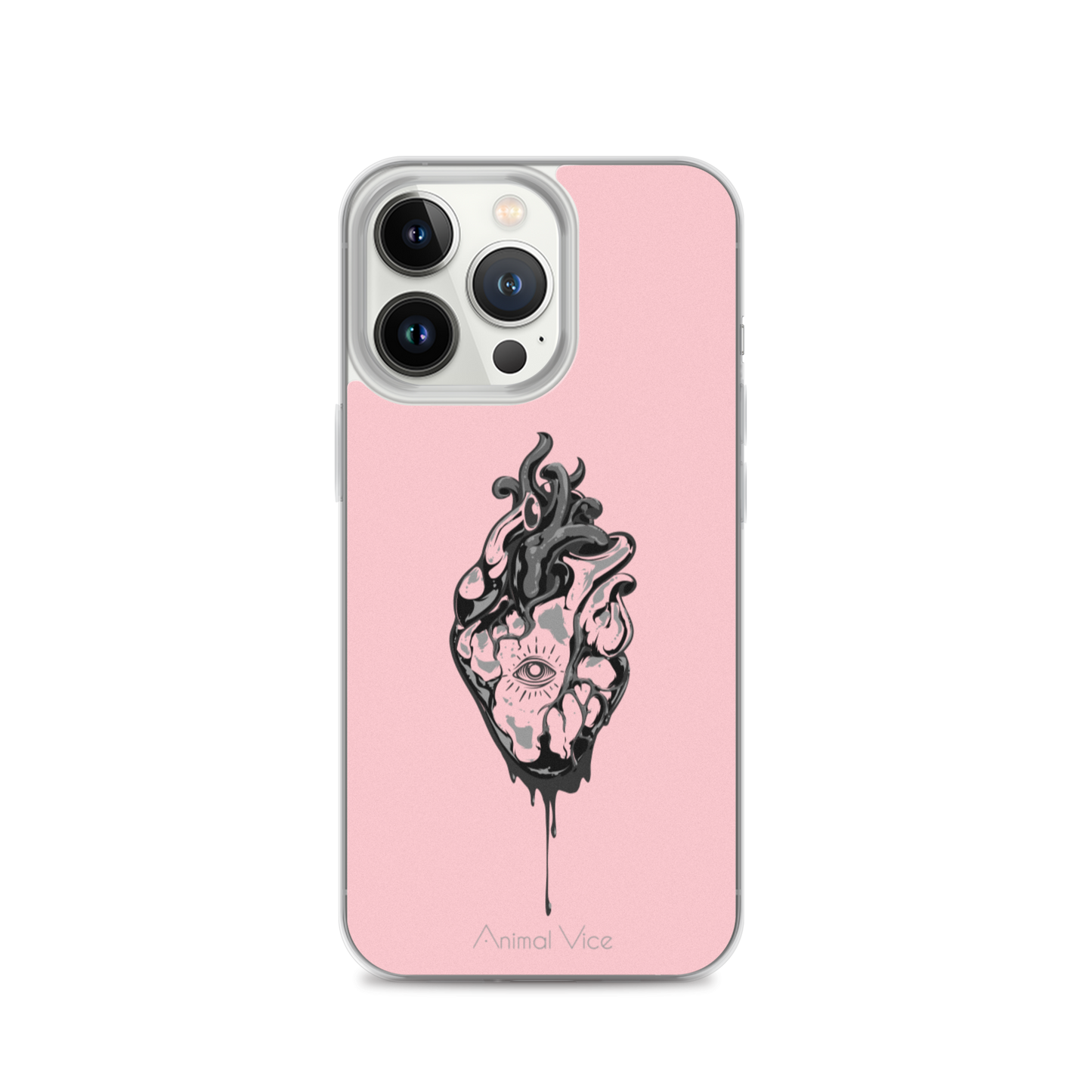 Oculi Cordis Pink iPhone Case