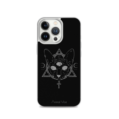 Diaboli Catus iPhone Case