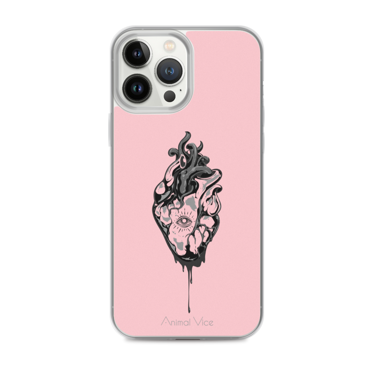 Oculi Cordis Pink iPhone Case