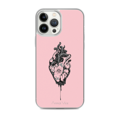 Oculi Cordis Pink iPhone Case