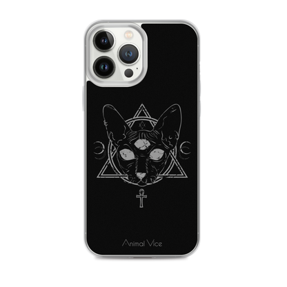 Diaboli Catus iPhone Case