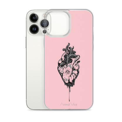 Oculi Cordis Pink iPhone Case