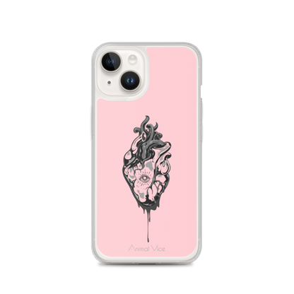 Oculi Cordis Pink iPhone Case