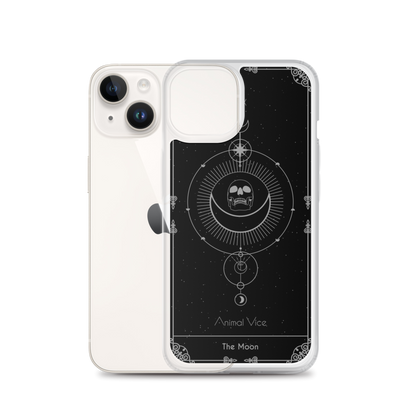 The Moon Black iPhone Case