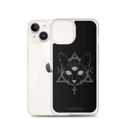 Diaboli Catus iPhone Case