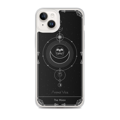 The Moon Black iPhone Case