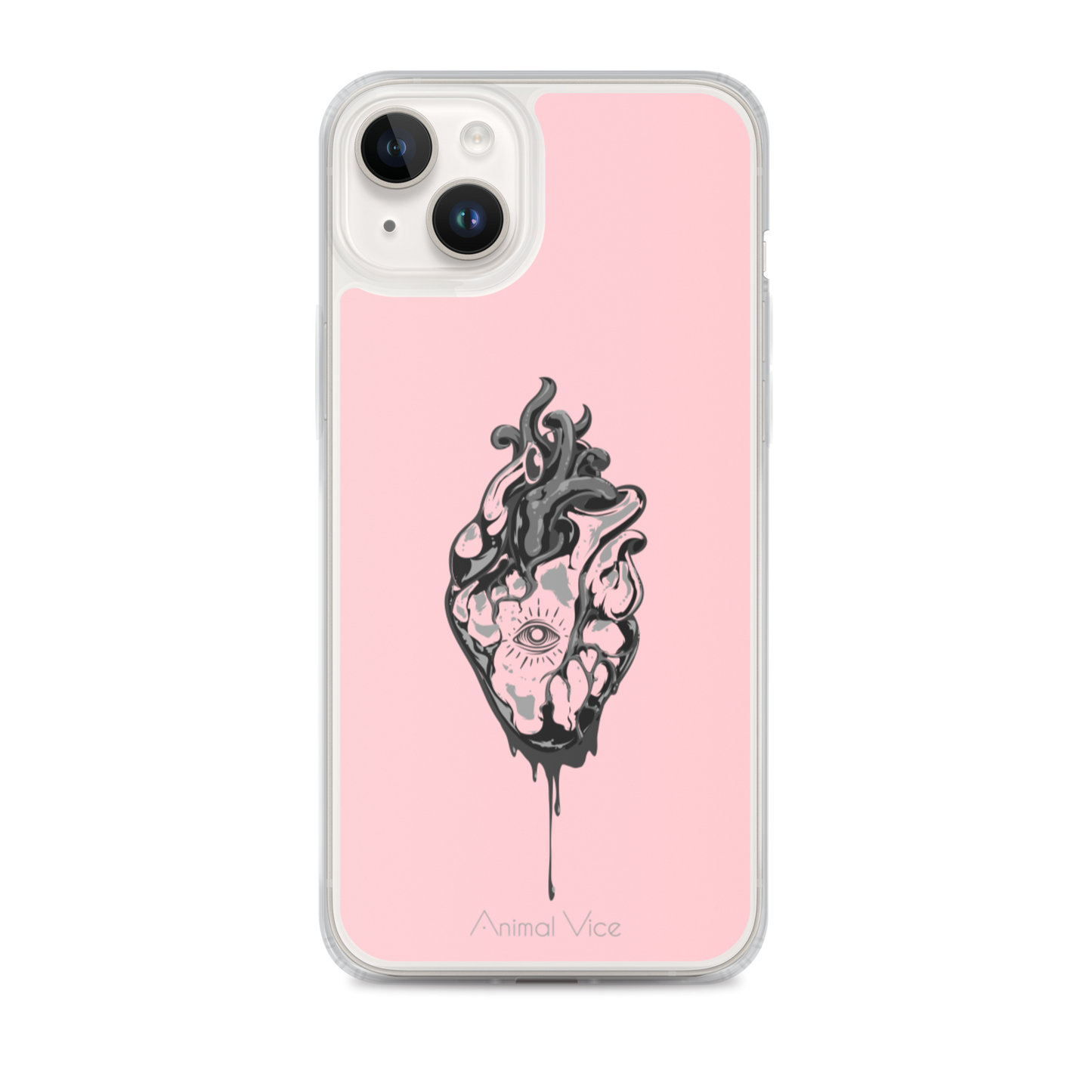 Oculi Cordis Pink iPhone Case