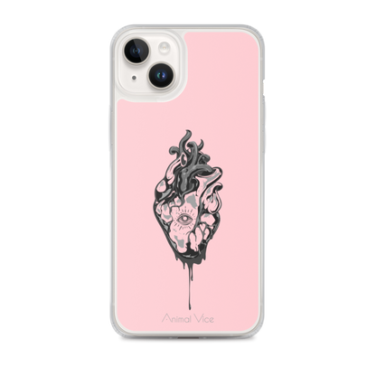 Oculi Cordis Pink iPhone Case