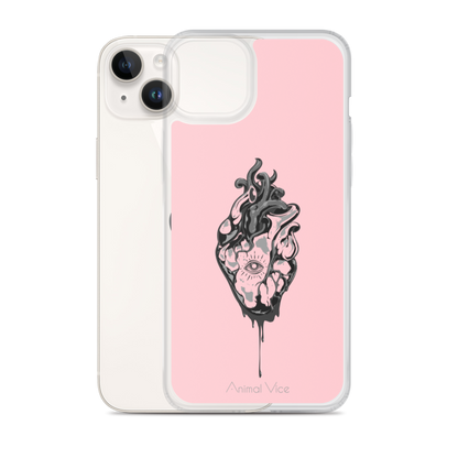 Oculi Cordis Pink iPhone Case
