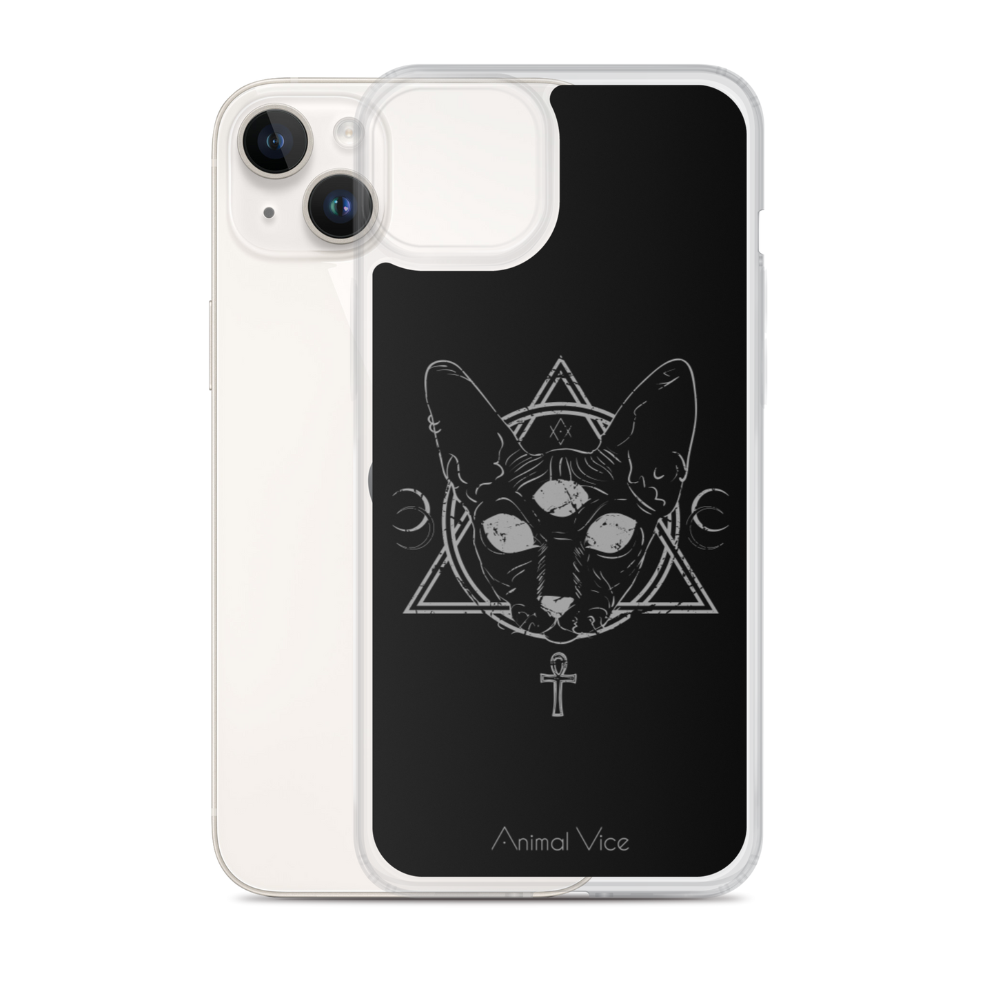 Diaboli Catus iPhone Case