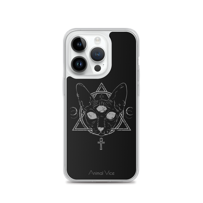 Diaboli Catus iPhone Case