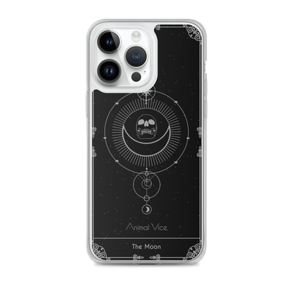 The Moon Black iPhone Case