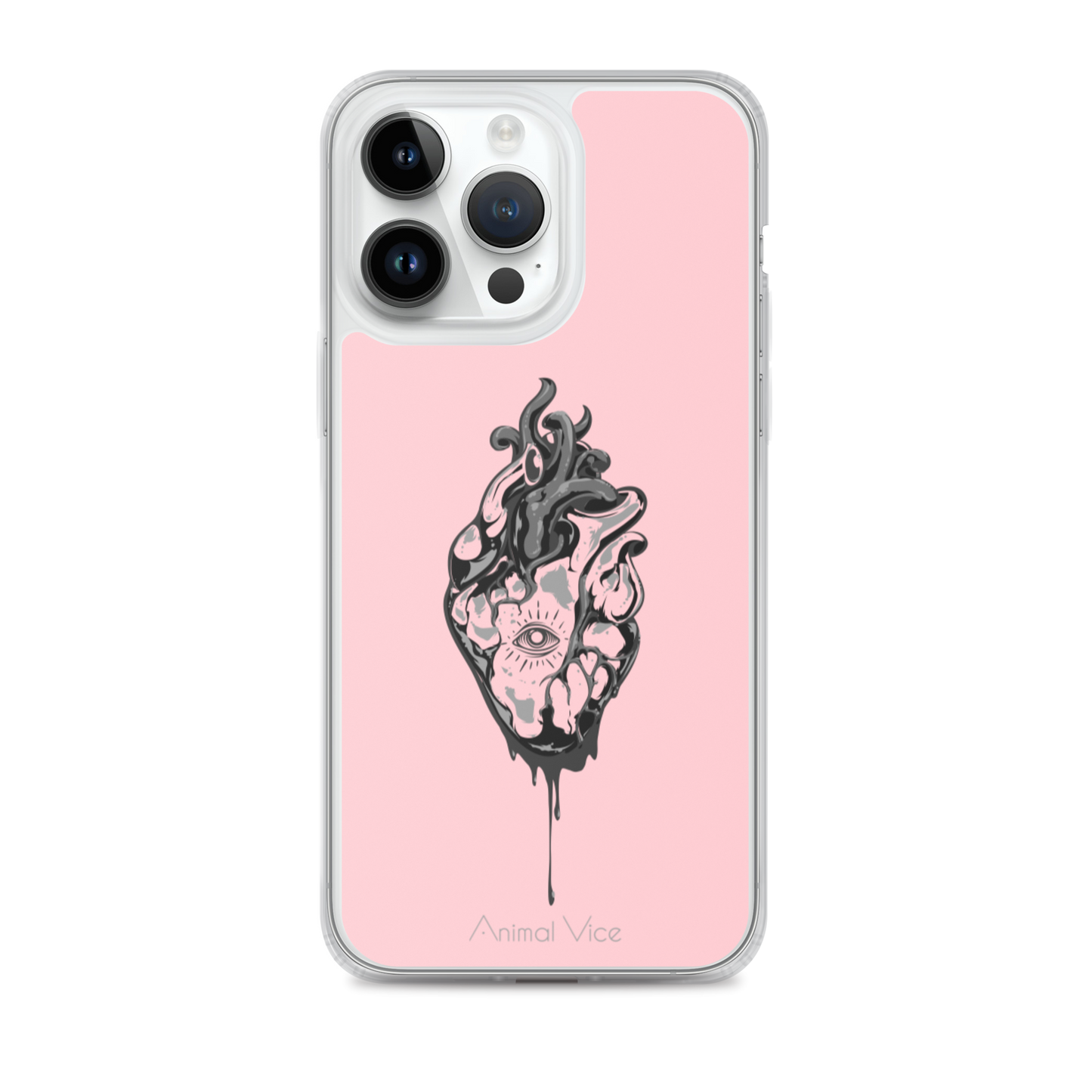 Oculi Cordis Pink iPhone Case