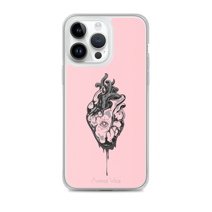 Oculi Cordis Pink iPhone Case