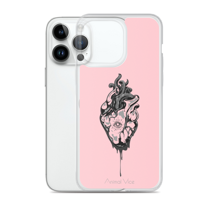Oculi Cordis Pink iPhone Case