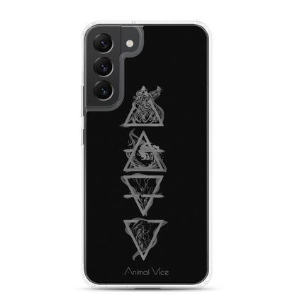 Elements Black Samsung Case