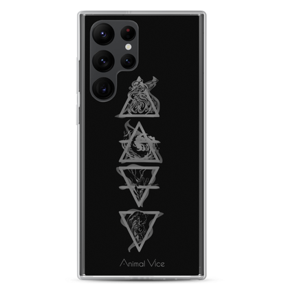 Elements Black Samsung Case