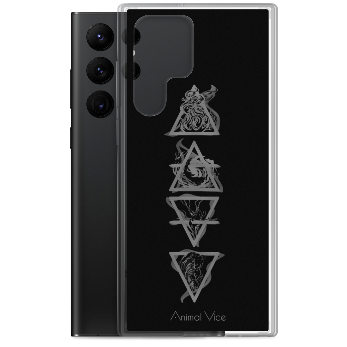 Elements Black Samsung Case