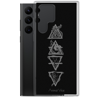 Elements Black Samsung Case