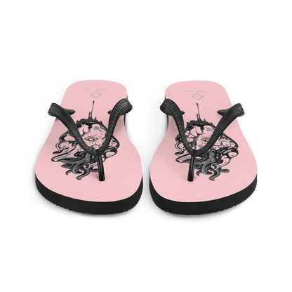 Oculi Cordis | Alternative Pink Flip-Flops for the beach