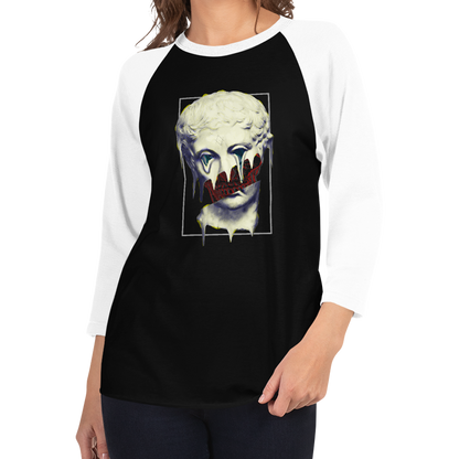 Dissociative 3/4 Sleeve Raglan