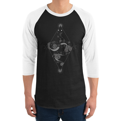 Serpent 3/4 Sleeve Raglan