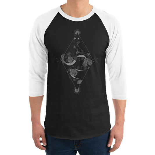 Serpent Playera Raglán Manga 3/4