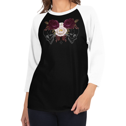 Dead Rose 3/4 Sleeve Raglan