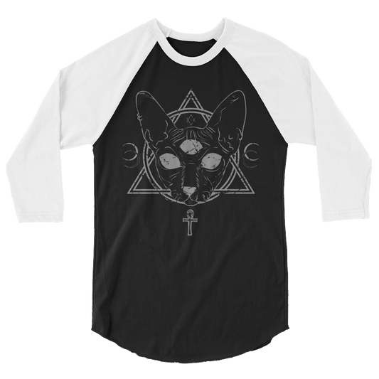 Diaboli catus | Alternative 3/4 Sleeve Raglan T-Shirt