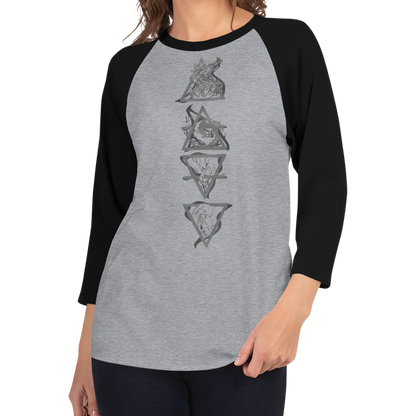 Elements 3/4 Sleeve Raglan