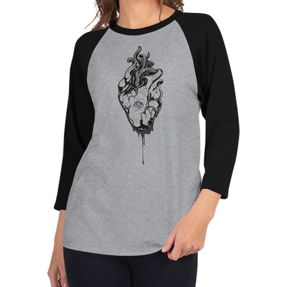 Oculi Cordis 3/4 Sleeve Raglan